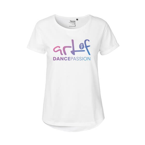Rollup-Sleeve-T-Shirt LADY (Fairtrade) | Art of DANCEPASSION